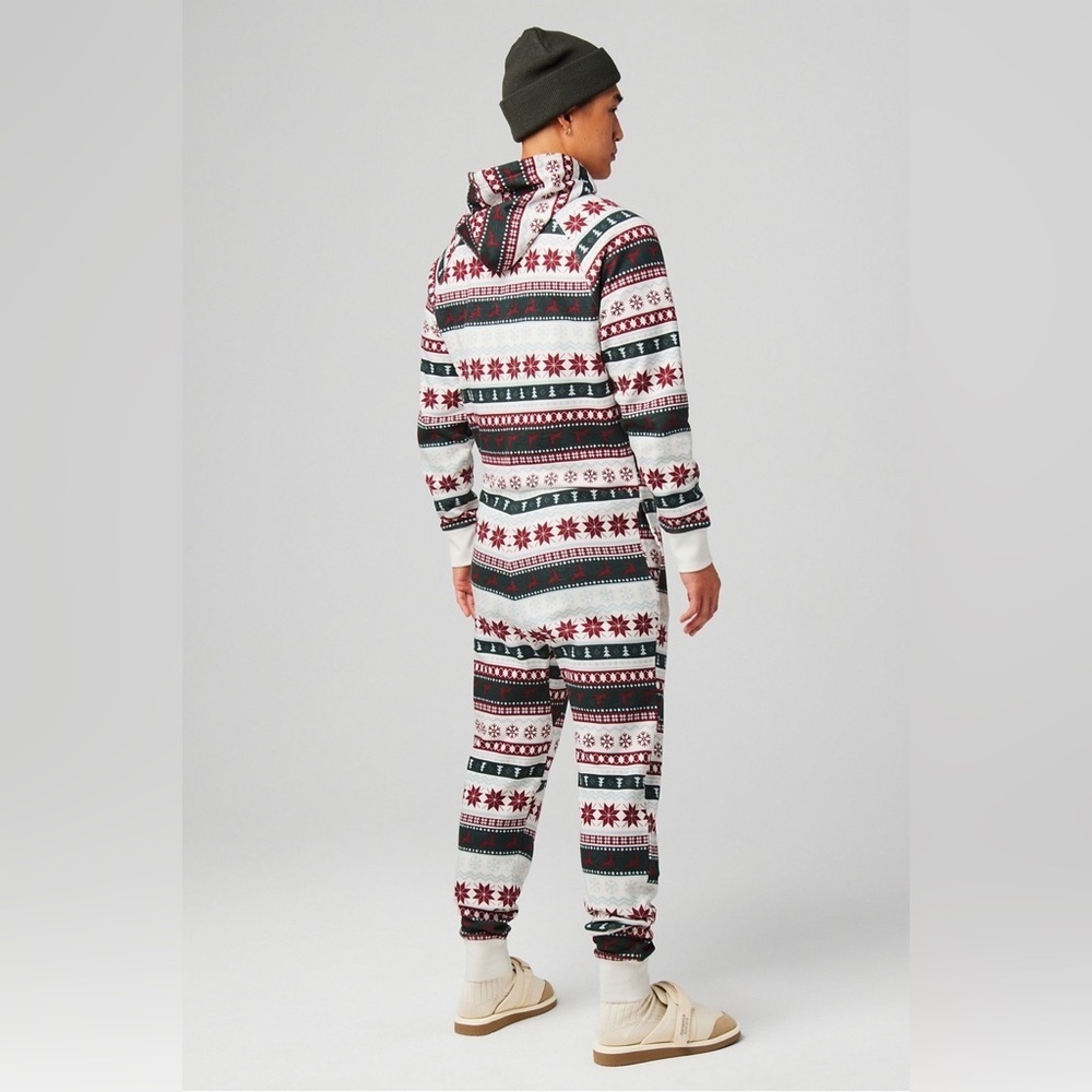 Fabletics The Go-To Fleece Hooded Onesie Sz medium - Picture 4 of 8